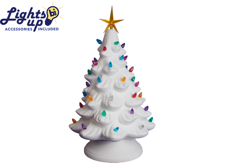 🎅 * Light Up 13" Christmas Tree