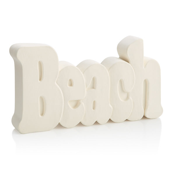 🦞 Beach Word Plaque