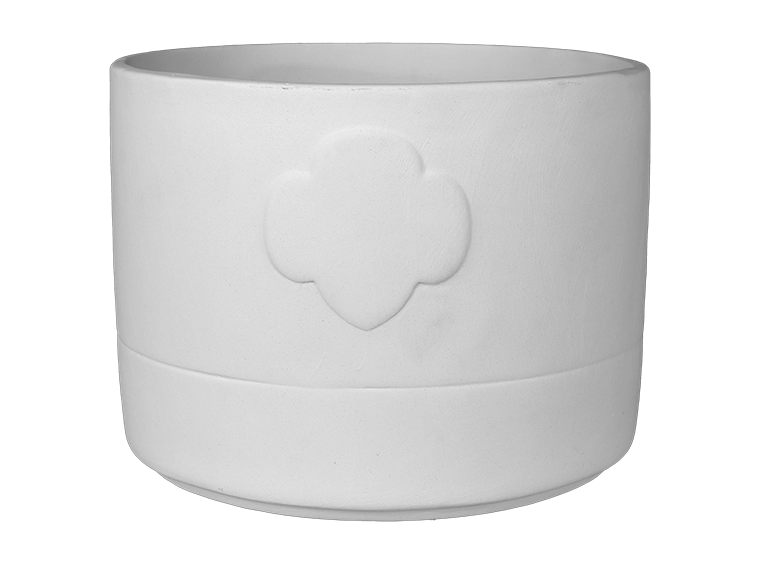 💚 Girl Scout Trefoil Planter