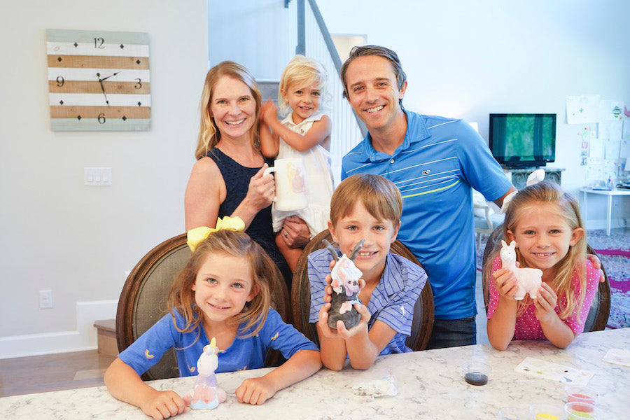 Kids Party at Home The Mad Potter Houston Texas