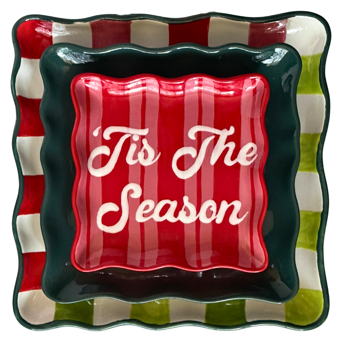 🎄 Sassy Dinner Plate