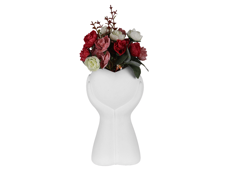 Heart In Hands Vase