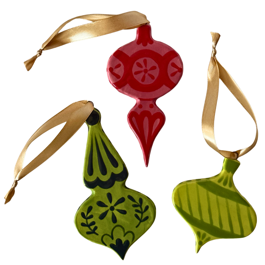 🎄 Flat Vintage Ornament 3