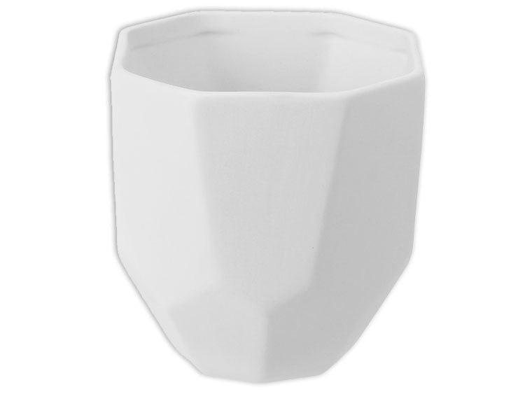 Large Faceted Planter