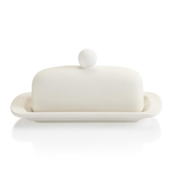Butter Dish with Ball Handle