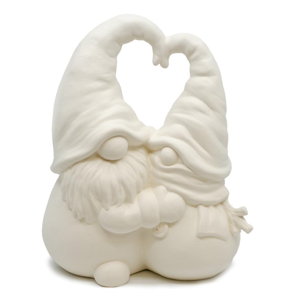 *Hugging Gnome and Snowman 
