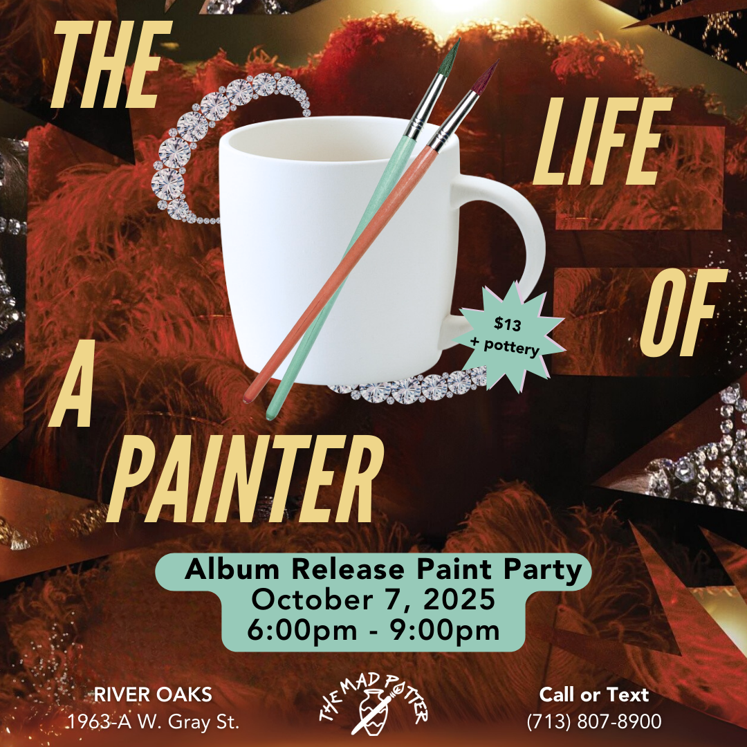 Tuesday, October 7th - "The Life of A Painter" Album Party Event