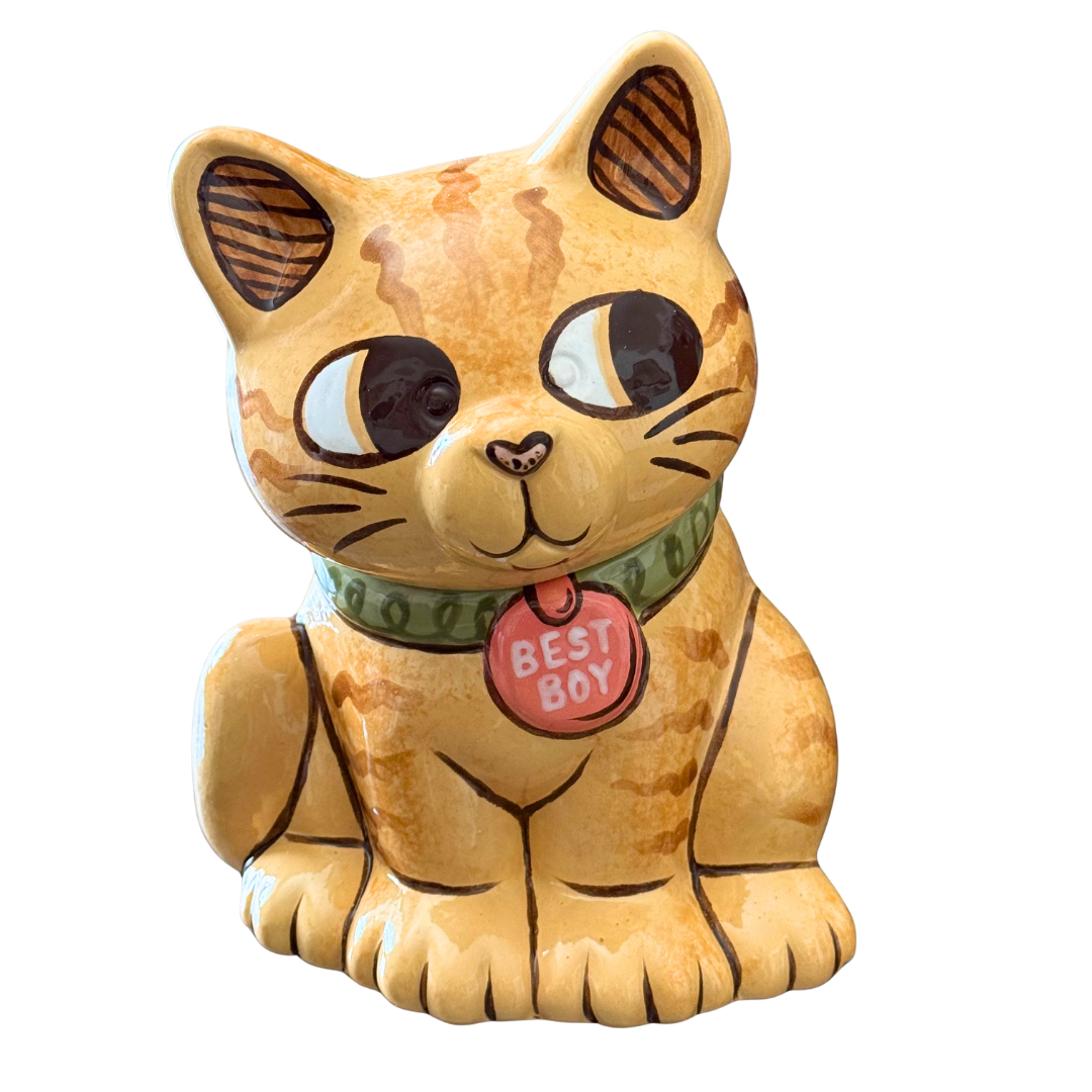 ☕ Cat Cookie Jar