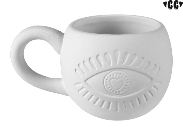 💜 Eye Mug - The Mad Potter