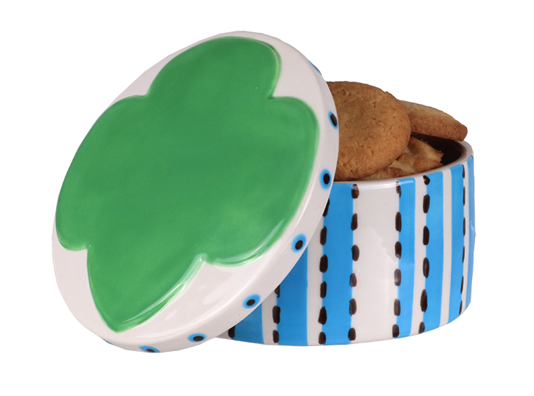 💚 Girl Scout Trefoil Box