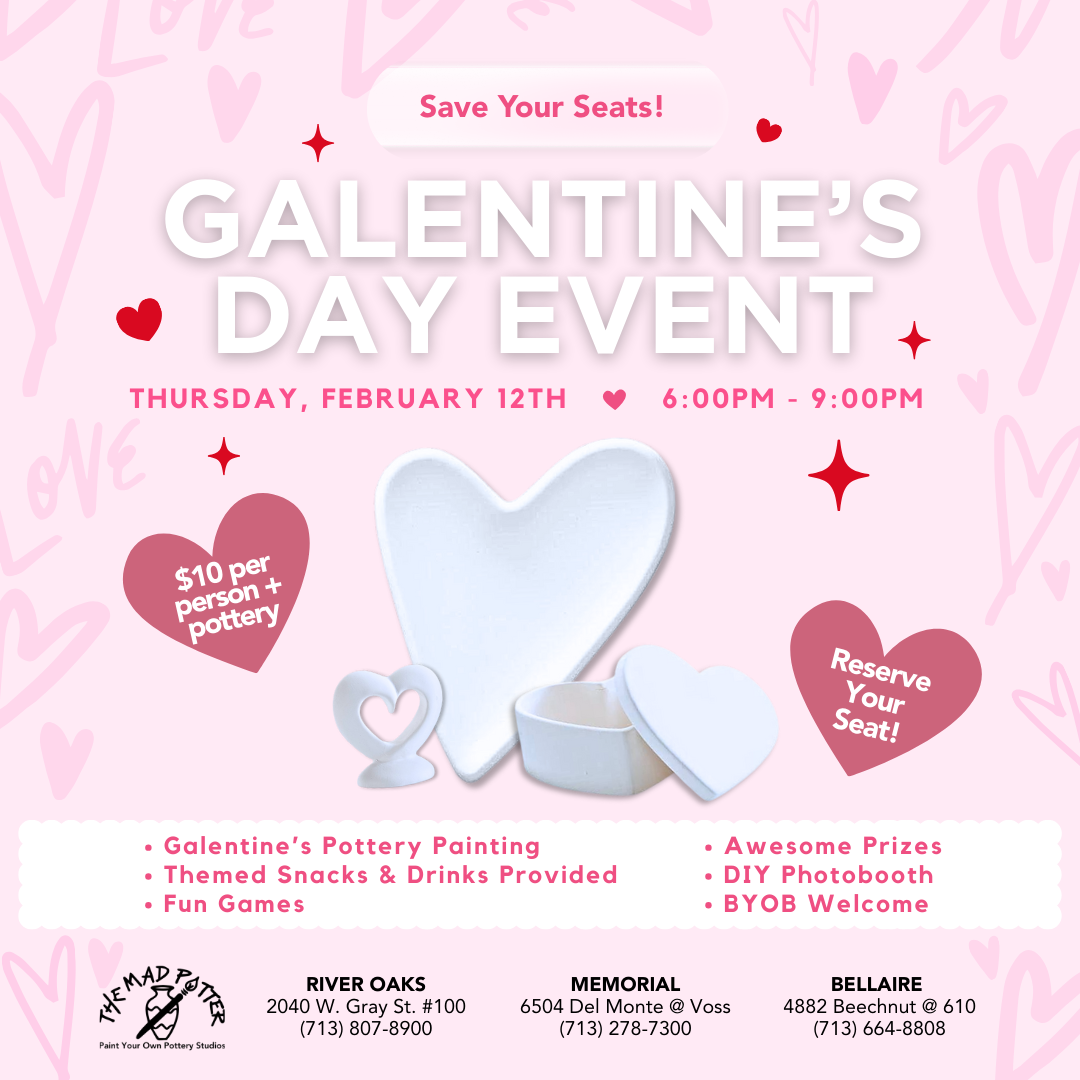 Thursday, February 12th - Galentine's Day Event