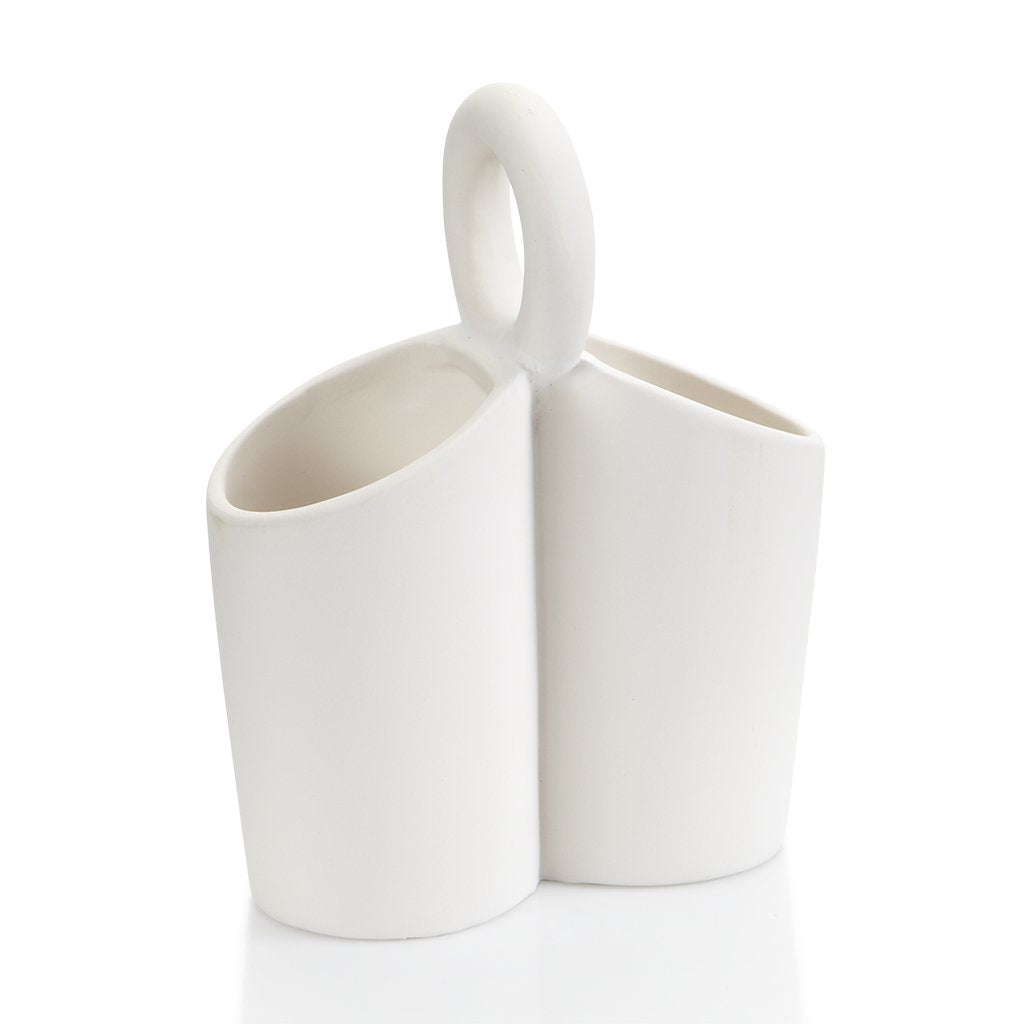 2-Section Utensil Holder