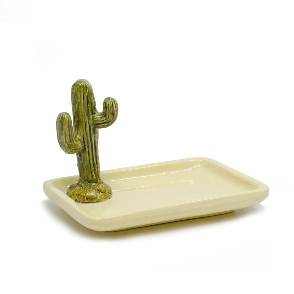Cactus Trinket Tray - The Mad Potter
