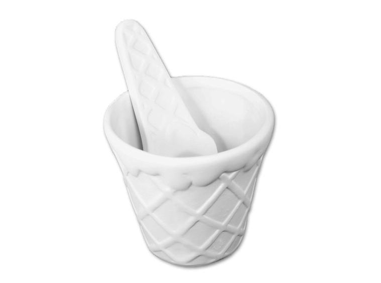 Ice Cream Cup w/ Spoon