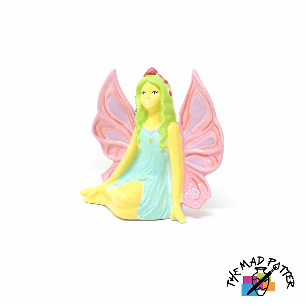 Large Side Sitting Fairy Collectible