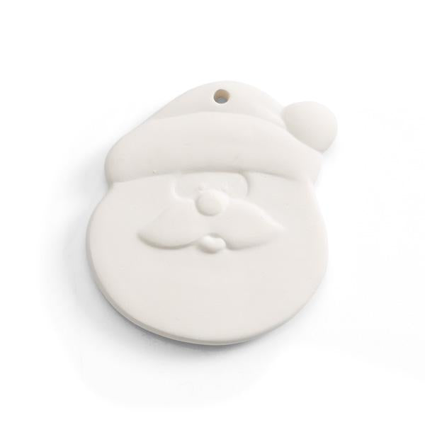 Santa Face Flat Ornament*