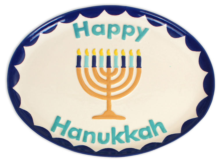 Happy Hanukkah Platter